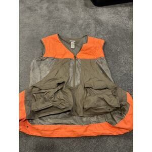 Men’s Beretta Bird Hunting Vest Orange Size 4XL